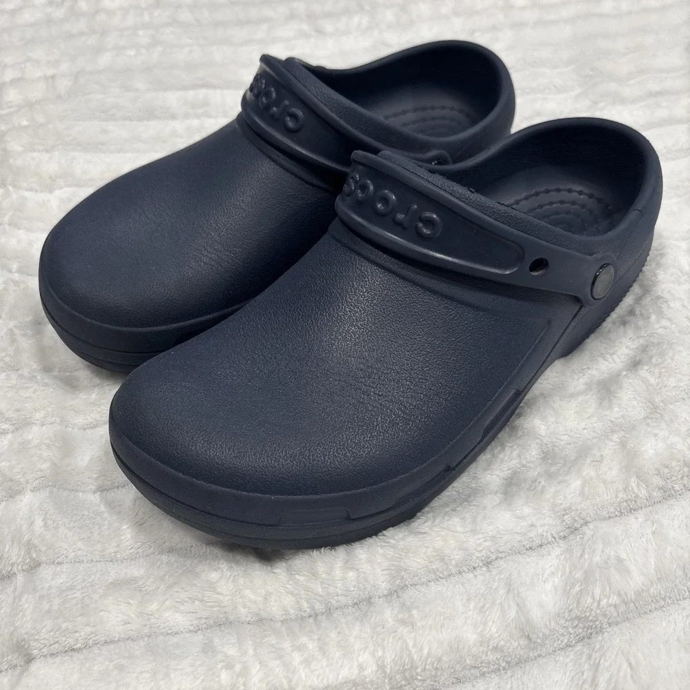 Crocs‎ at Work Unisex Women's 11 Men's 9 Iconic Crocs Comfort Blue